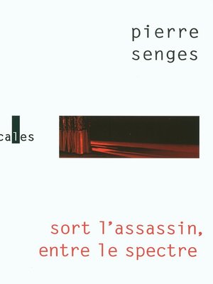 cover image of Sort l'assassin, entre le spectre